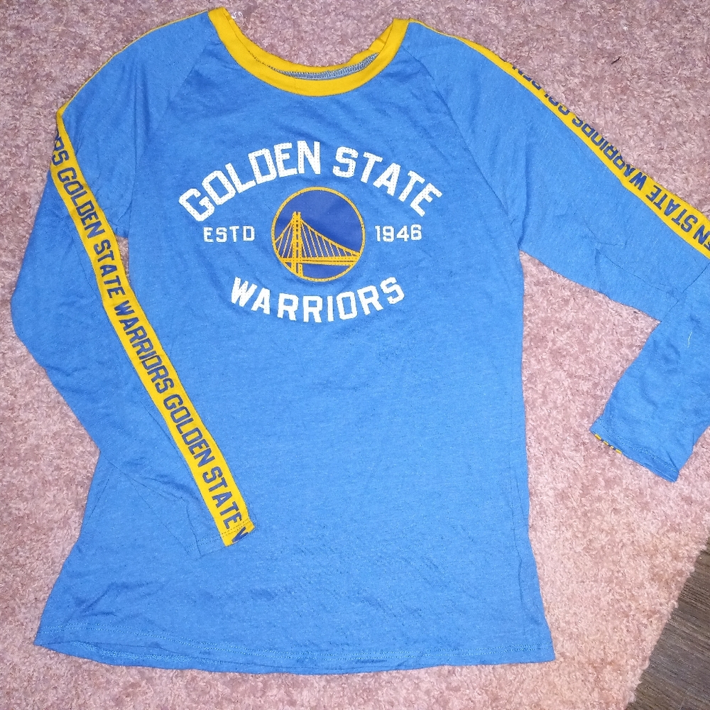 NWOTs Golden State Warriors Long Sleeve Shirt